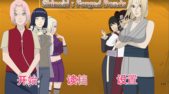 火影：不解之缘/冒牌关系 Shinobi : Forged Bonds V0.45汉化版[欧美SLG]PC+安卓