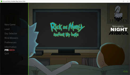 Rick and Morty r3.6J汉化版[SLG游戏/欧美同人/动态CG]PC游戏